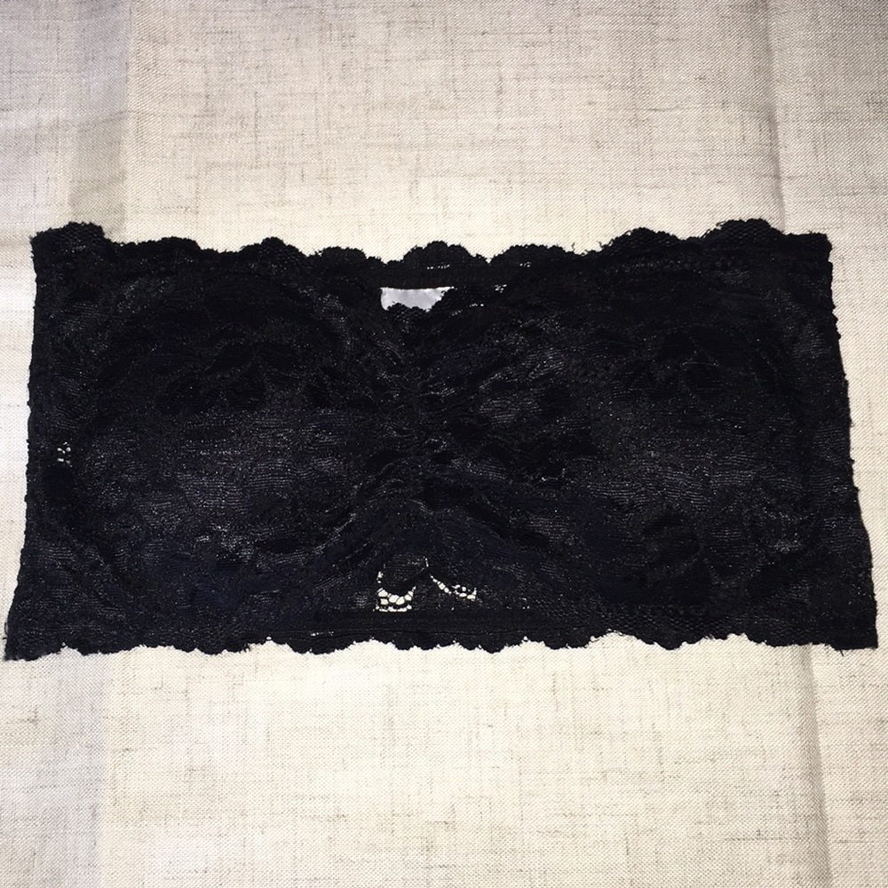 Black Lacey Bandeau